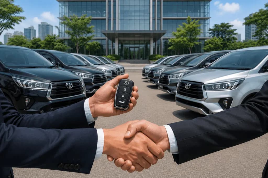 Panduan Sewa Mobil Perusahaan untuk Bisnis & Dinas