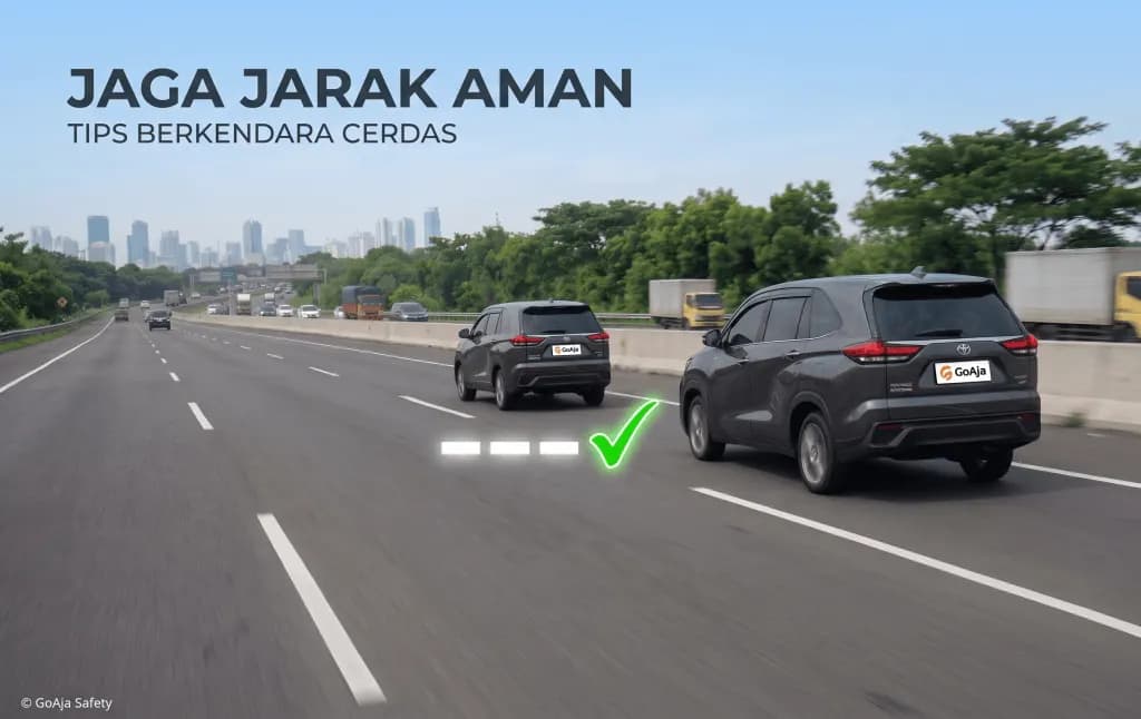 Tips Jaga Jarak Aman Biar Terhindar dari Kecelakaan di Jalan