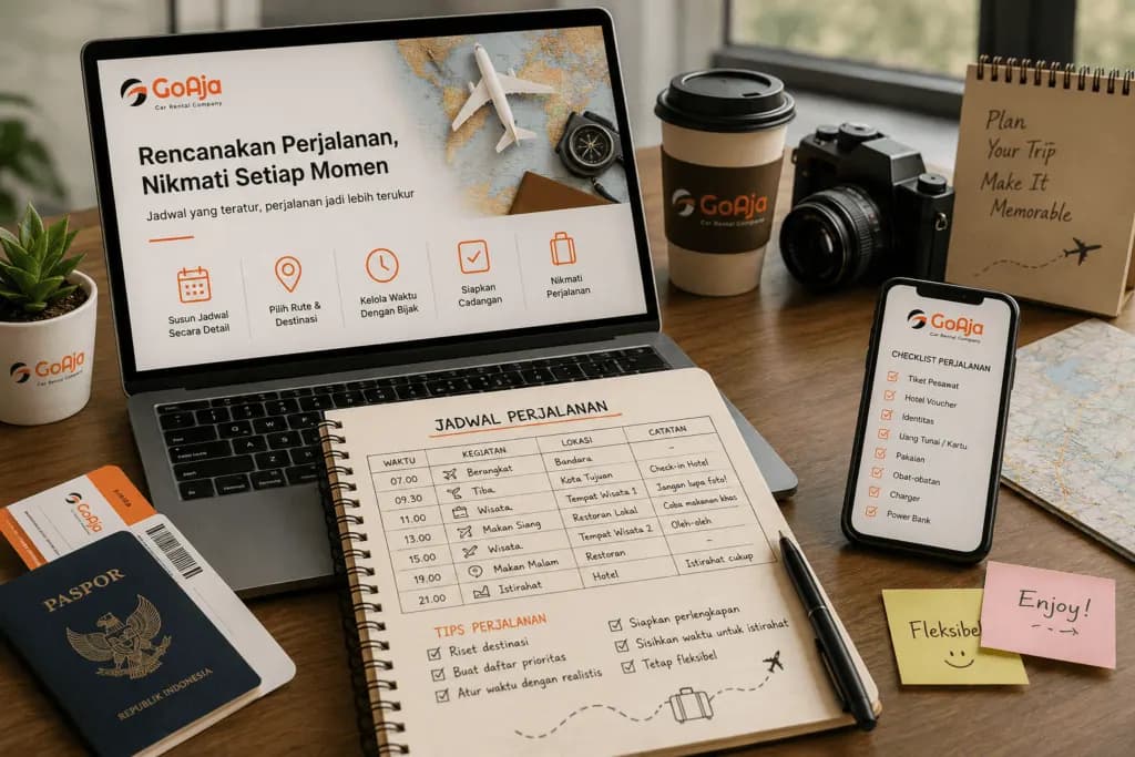 Cara Membuat Jadwal Perjalanan yang Efektif dan Teratur