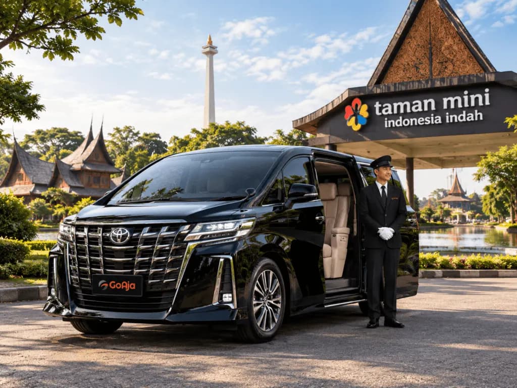 Sewa Toyota Alphard Taman Mini dengan Driver untuk Perjalanan Premium