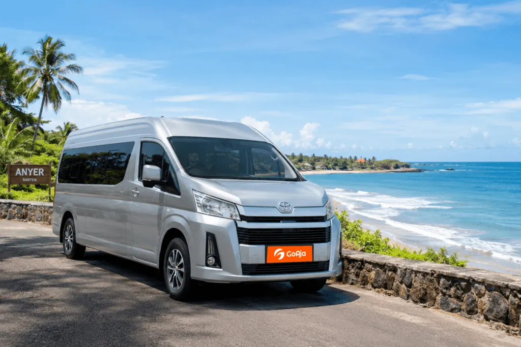 Sewa Hiace Premio ke Anyer (2)
