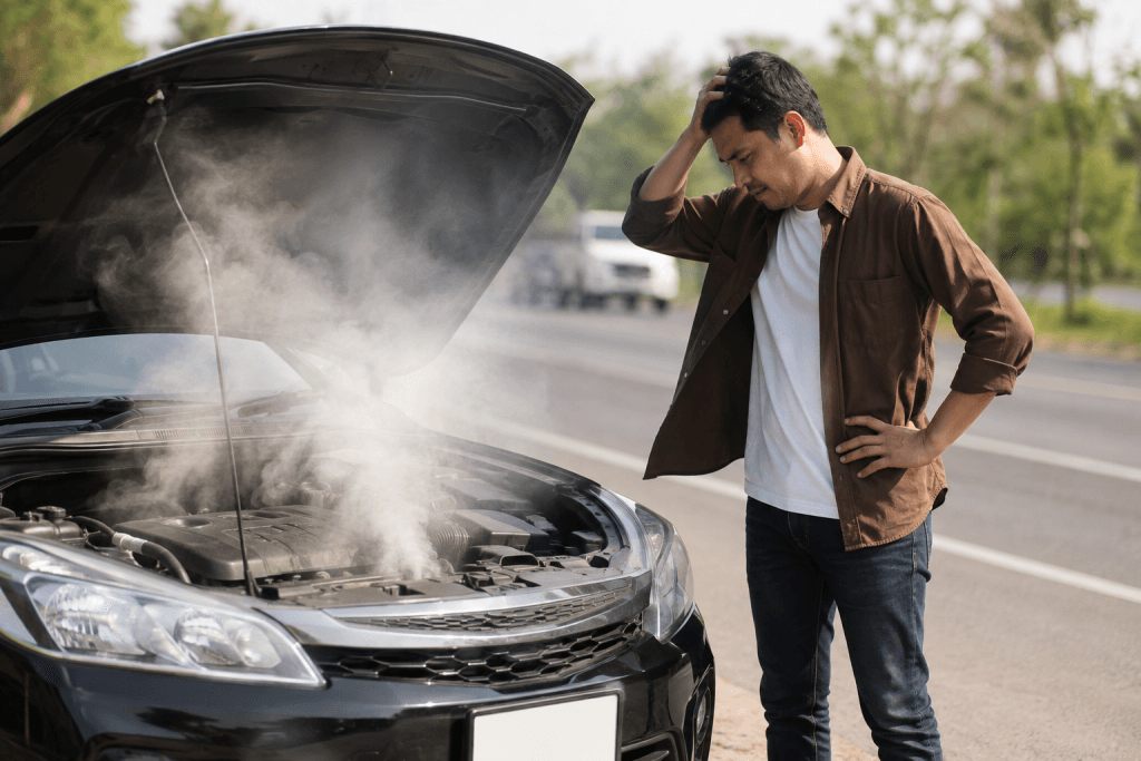 MOBIL OVERHEAT